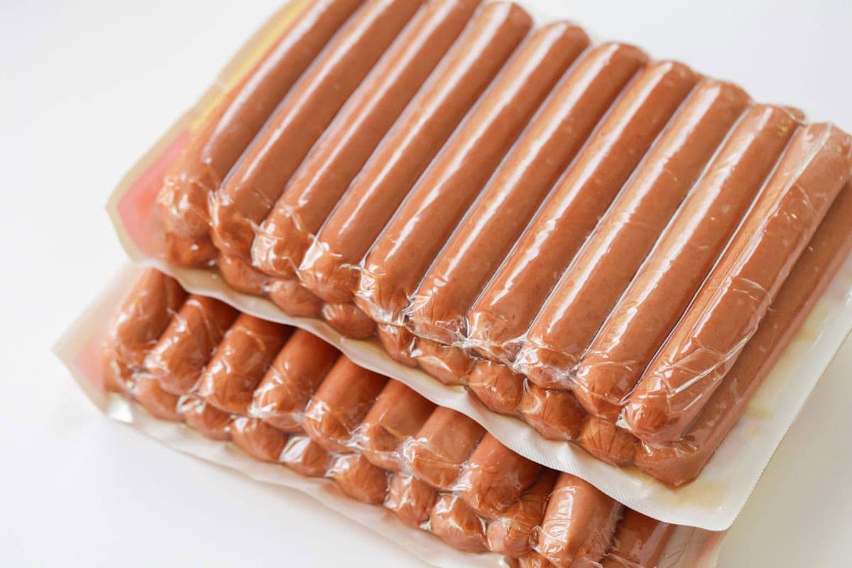 Both kids and adults will love these quick and simple pigs in a blanket. This nostalgic recipe is on the table in 20 minutes! Two large packages of hot dogs.